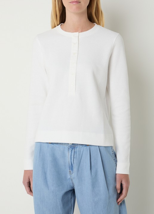 Josephine & Co Boyd longsleeve met structuur