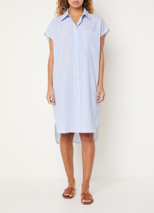 Josephine & Co Bree midi blousejurk met streepprint