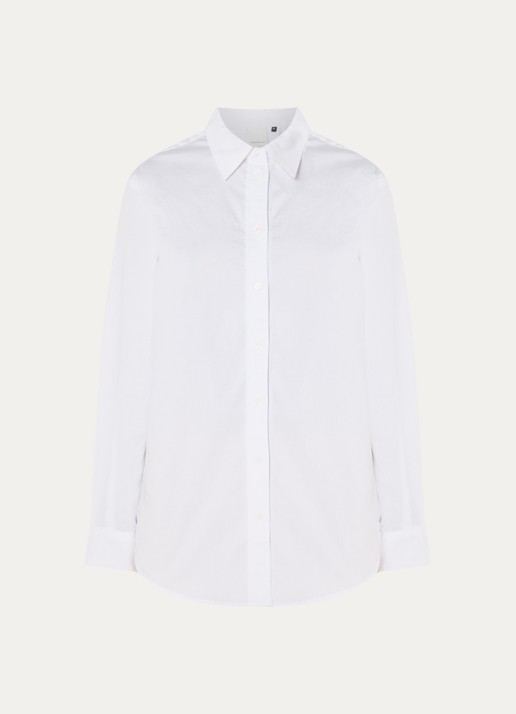 Josephine & Co Cass blouse met borstzak - voorkant 2 wit
