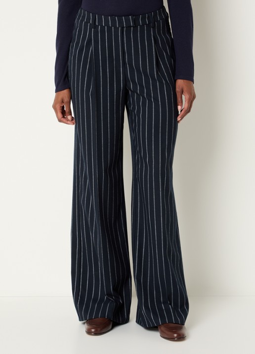 Josephine & Co Clio high waist wide fit pantalon met steekzakken