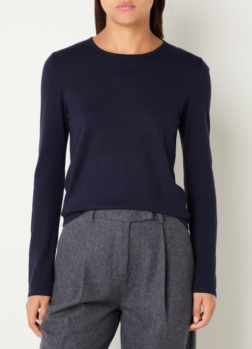 Josephine & Co Cristal fijngebreide pullover in wolblend