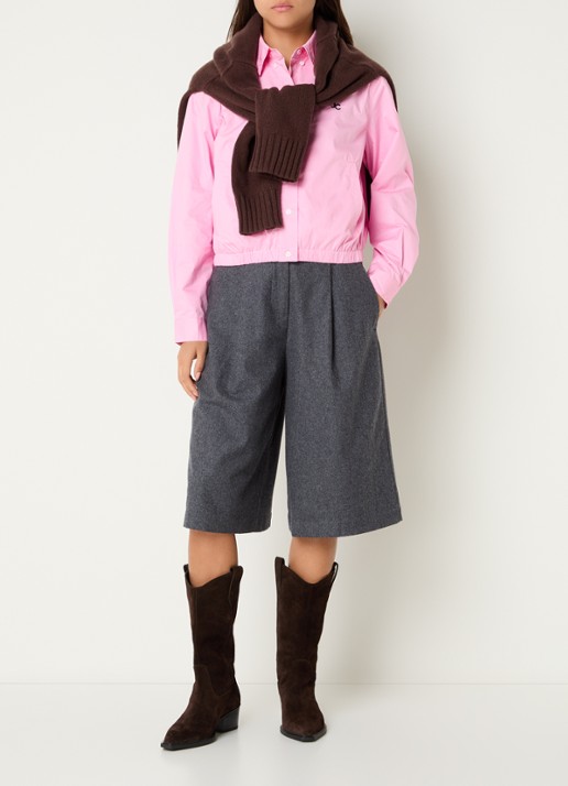 Josephine & Co Jack met logo en steekzakken - voorkant 2 roze