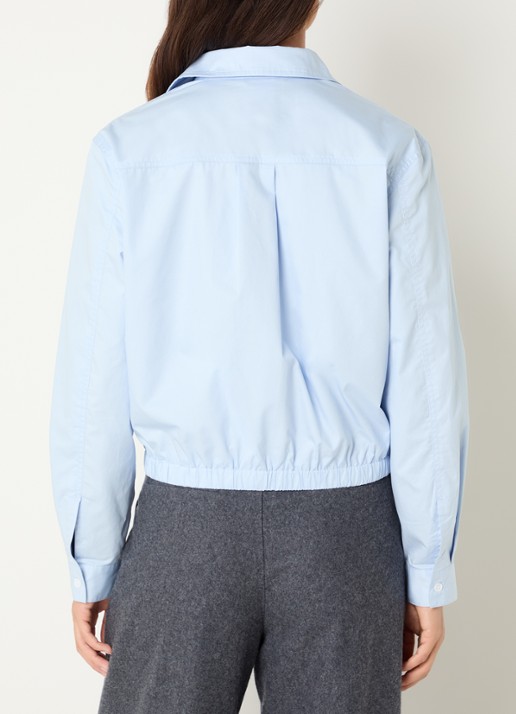 Josephine & Co Jack met logo en steekzakken - achterkant 4 lichtblauw