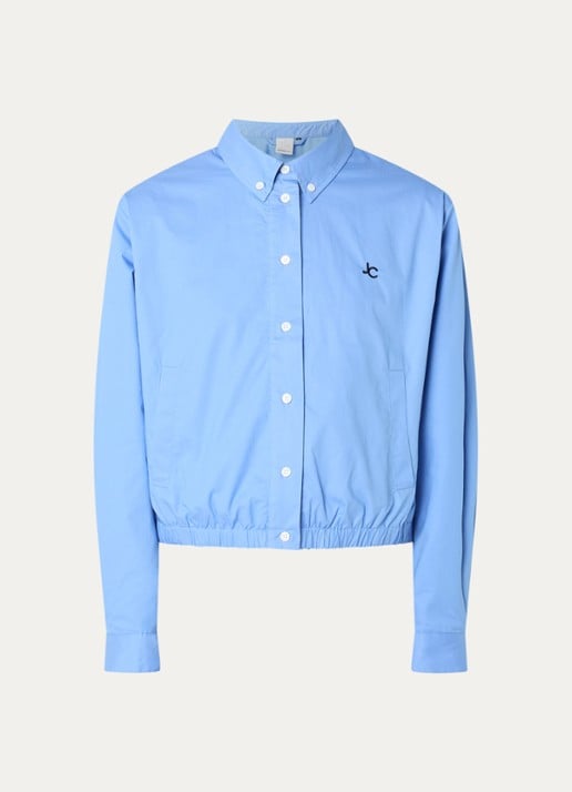 Josephine & Co Jack met logo en steekzakken - voorkant blauw
