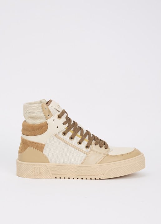 JOSH V Cynthia sneaker met details van leer