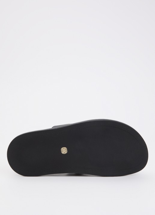 JOSH V Eileen slipper met studs  - detail 5 zwart