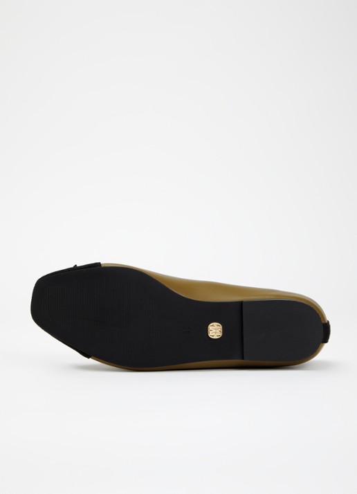 JOSH V Grace ballerina met logo - detail 5 mosgroen