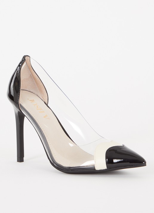 JOSH V Michou pump met lakleren details