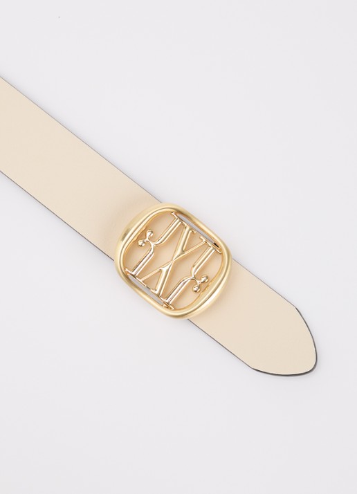 JOSH V Perri riem met logo - detail 3 zwart