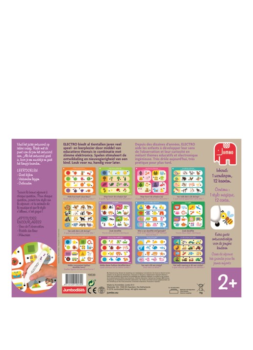Jumbo Electro Wonderpen Ontdek vormen & kleuren educatieve speelset - voorkant 2 undefined