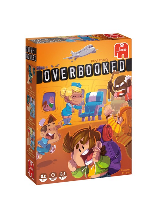Jumbo Overbooked Strategie bordspel - voorkant undefined