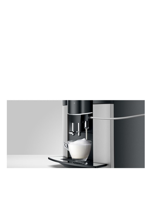 JURA D6 Platina koffiemachine - detail 2 grijs