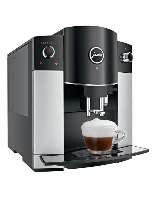 JURA D6 Platina koffiemachine - detail 3 grijs
