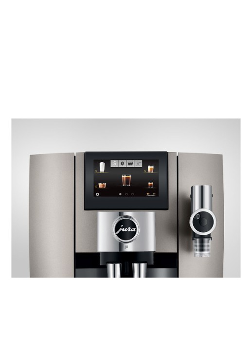 JURA J8 Midnight Silver (EA) koffiemachine - detail 4 zilver