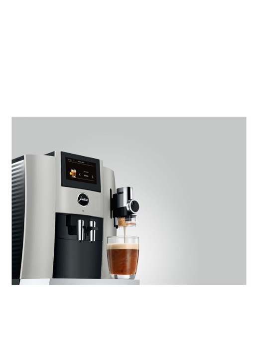 JURA S8 Platina EB volautomatische koffiemachine - detail 6 zilver