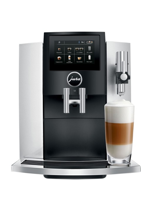 JURA S8 Silver koffiemachine 794670 - voorkant 5 zilver
