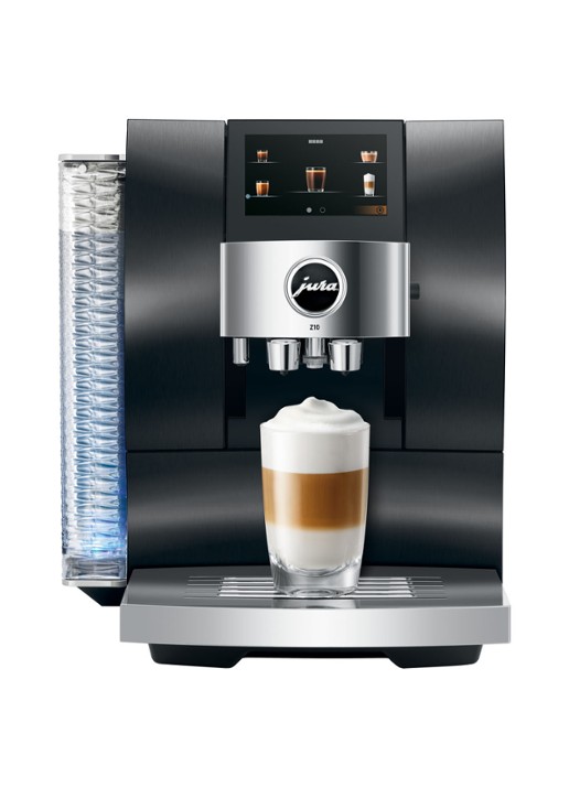 JURA Z10 Aluminium Black (EA) koffiemachine   - voorkant 2 zwart