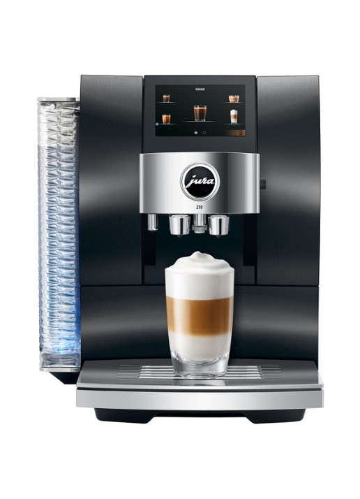 JURA Z10 Aluminium Dark Inox (EA) koffiemachine - voorkant 2 zwart