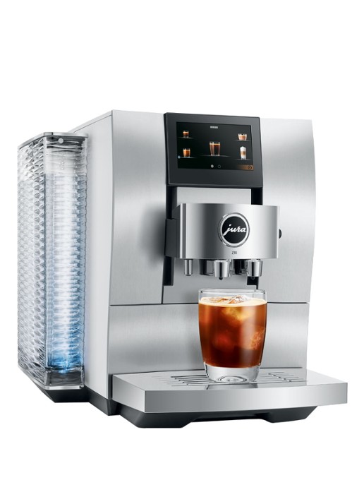 JURA Z10 Aluminium White (EA) koffiemachine - detail aluminium