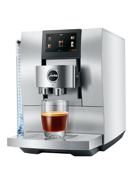 JURA Z10 Aluminium White (EA) koffiemachine - voorkant 4 aluminium