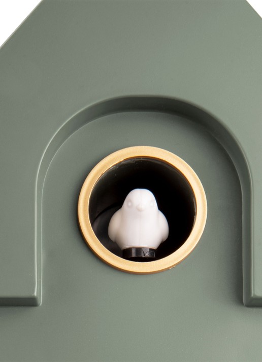Karlsson Modern Cuckoo klok - detail 4 groen