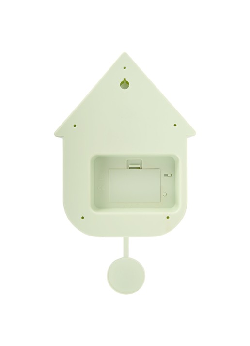 Karlsson Modern Cuckoo klok - achterkant 5 lichtgroen