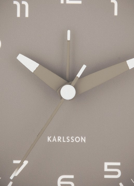 Karlsson Orgullo wekker - detail 2 grijs
