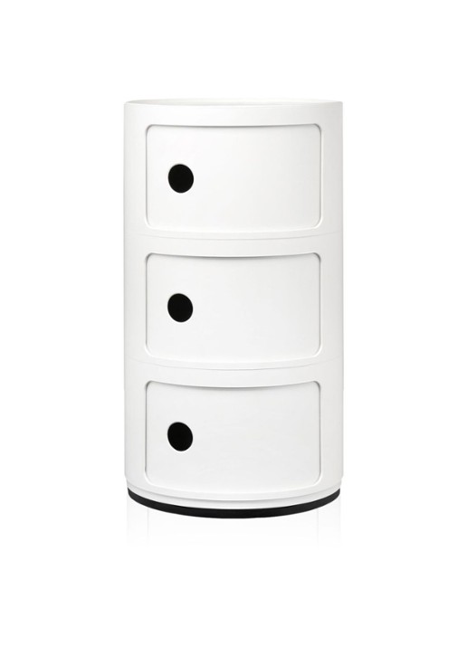 Kartell Componibili kast nachtkastje large (3 comp.) Ø32 cm