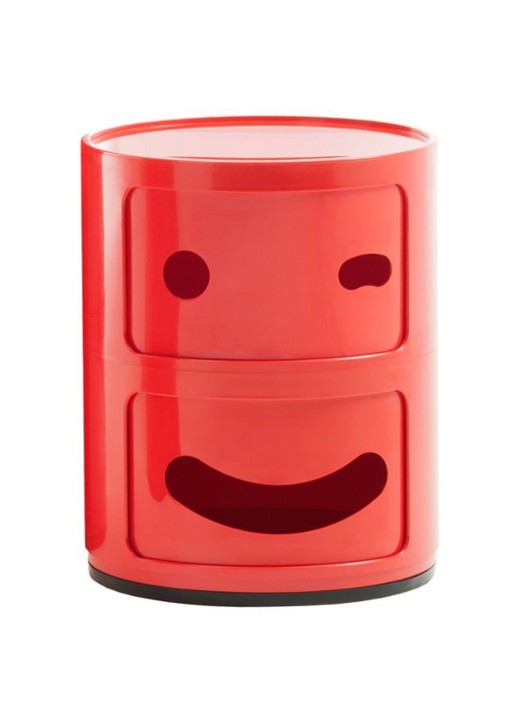 Kartell Componibili Smile kast nachtkastje (2 comp.) ⌀32