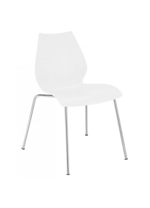 Kartell Maui stoel zinkwit