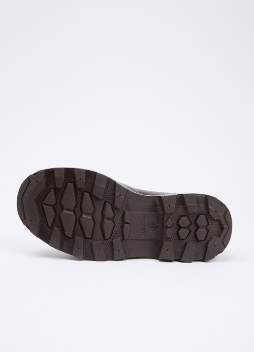 KASSL Editions Beth instapper met lakfinish - detail 3 bruin