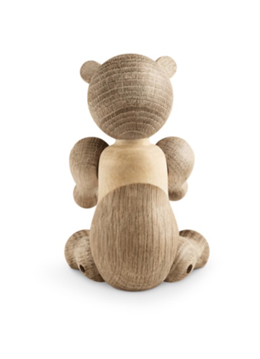 Kay Bojesen Bear Mini ornament 9,5 cm - achterkant lichtbruin