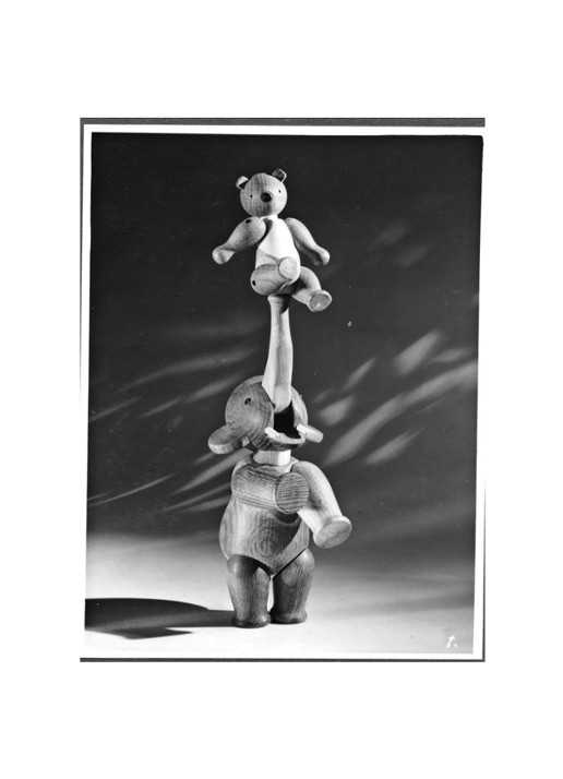 Kay Bojesen Elephant Small ornament 12,5 cm - voorkant 4 zand
