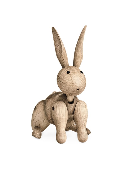 Kay Bojesen Rabbit ornament 16 cm - detail lichtbruin
