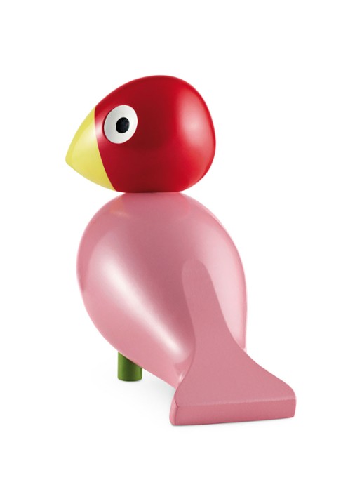 Kay Bojesen Songbird Ruth ornament 15 cm - detail 3 roze