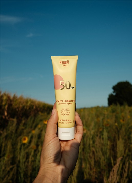 Kenkô Baby & Kids Sun Cream SPF50 - zonnebrand - achterkant 6 multicolor