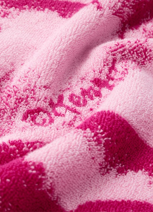 KENZO K Apple strandlaken - 500 gr/m² - 90 x 160 cm - detail 4 roze