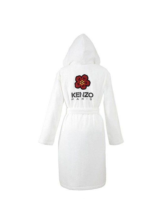 KENZO K Boke badjas van  katoen - unisex - achterkant 11 wit