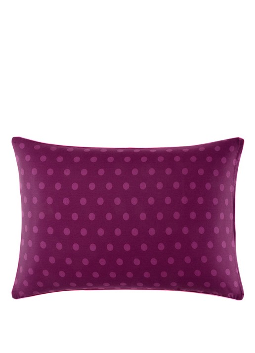 KENZO K Bouquet kussensloop 120TC - achterkant 2 aubergine