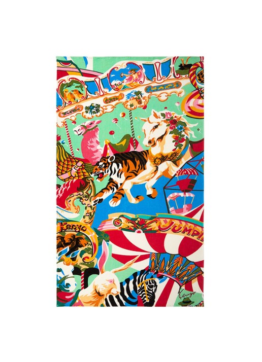 KENZO K Circus strandlaken - 450 gr/m² - 100 x 170 cm