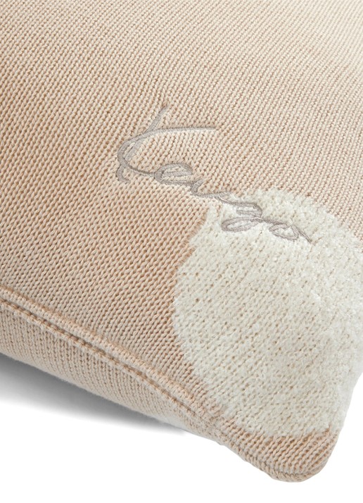 KENZO K Dot sierkussenhoes 45 x 45 cm - detail 3 beige