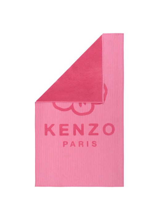 KENZO K Hanko strandlaken 90 x 160 cm - voorkant 4 roze