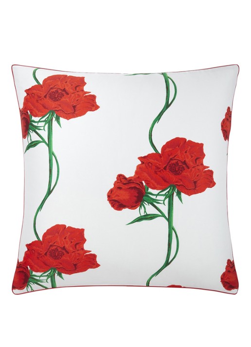KENZO K Roses kussensloop - voorkant rood