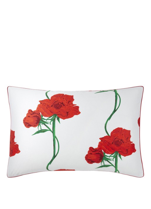 KENZO K Roses kussensloop - voorkant 3 rood