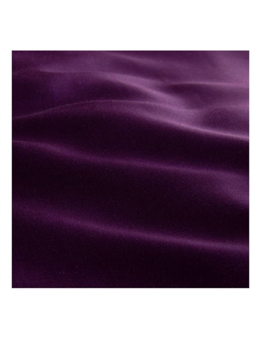 KENZO KZ Iconic dekbedovertrek  300TC - exclusief kussenslopen - achterkant 6 aubergine