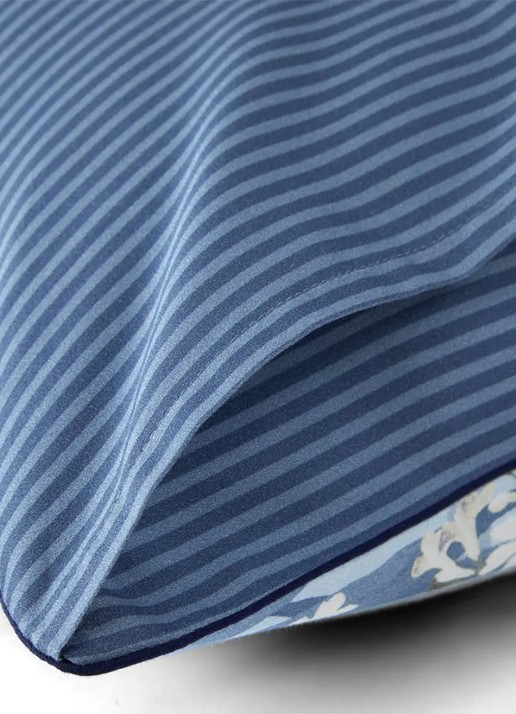 KENZO Kzen kussensloop - achterkant blauw