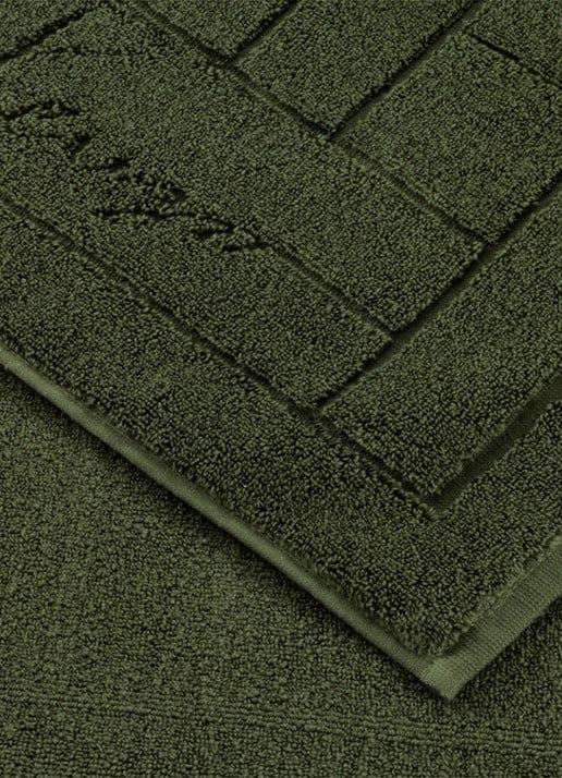 KENZO Weave badmat 55 x 80 cm - detail khaki