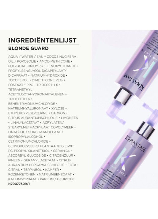 Kérastase Blond Absolu Blonde Guard - leave-in haarspray - achterkant undefined