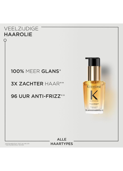 Kérastase Elixir Ultime L'Huile Originale - haarolie - achterkant 3 undefined
