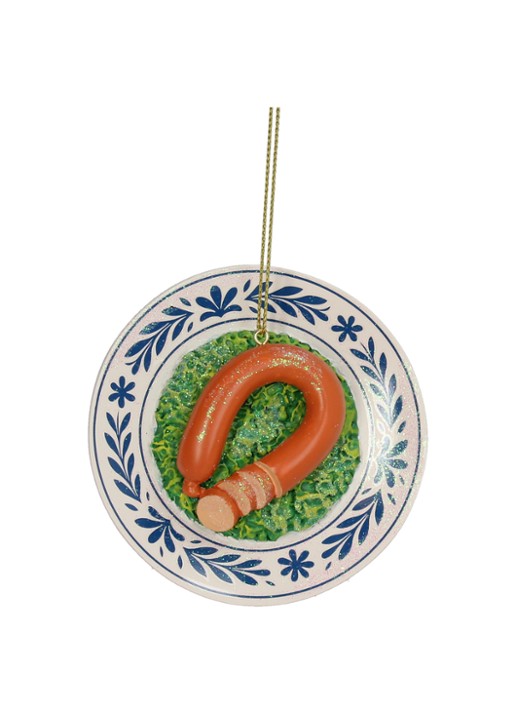 Kersten Boerenkool Stampot kersthanger 8 cm